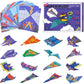 ✈️ 16-Piece DIY Paper Airplane Set for Kids Ages 6+