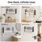 Drill-Free Wall-Mounted Shoe Rack