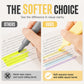 6-Pack Chisel Tip Highlighter Pens Set