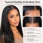 ✨ Pre-Plucked Straight Lace Wig with a Natural-Looking Hairline