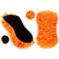 🧽 Chenille & Microfiber Car Wash Mitt with Waterproof Lining