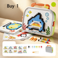 🍄 Creative 3D Mushroom Peg Puzzle with 492 Colorful Pieces