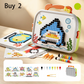 🍄 Creative 3D Mushroom Peg Puzzle with 492 Colorful Pieces