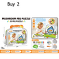 🍄 Creative 3D Mushroom Peg Puzzle with 492 Colorful Pieces