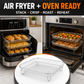 🍗 Stackable Air Fryer Racks for More Cooking Space