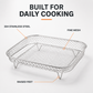 🍗 Stackable Air Fryer Racks for More Cooking Space