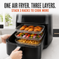 🍗 Stackable Air Fryer Racks for More Cooking Space