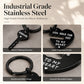 🔥1 kopen, 1 gratis – in totaal 2 stuks🎁❤️ Interlocking Heart and Key Keychain Set for Couples