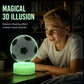 ⚽ 3D Soccer Night Light with Color-Changing RGB Glow