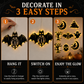 👻 Hanging Halloween Silhouette Lights for Windows, Doors & Walls