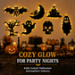 👻 Hanging Halloween Silhouette Lights for Windows, Doors & Walls