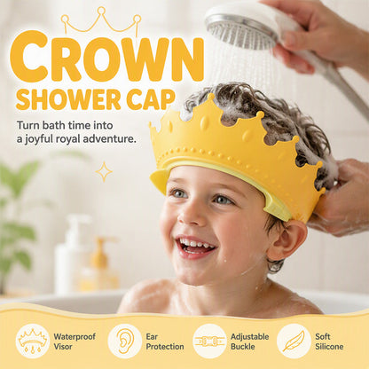 👑 Adjustable Kids Shampoo Visor for Easier, Happier Bath Time