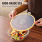 🥗 Airtight Silicone Food Cover for Bowls, Plates & Leftovers