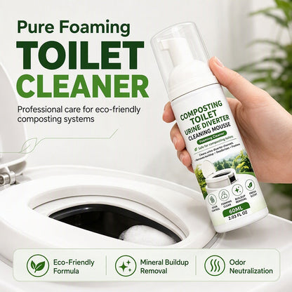 🚽 Clingy Foam for Easier Toilet Cleanup