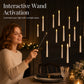 🪄 Floating LED Candles with Magical Wand Remote