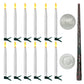 🪄 Floating LED Candles with Magical Wand Remote