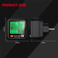 ⚡ GFCI Outlet Tester with Color LCD Display