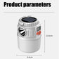 🏕️ Solar Camping Lantern with Digital Battery Display