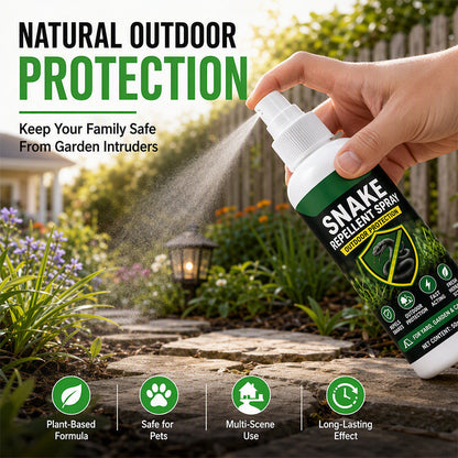 🎉 2026 Sale — Over 24,500 Sold!🌿Fast‑Acting Outdoor Snake Repellent Spray 🐍