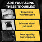 ✂️ Cordless T-Blade Hair & Beard Trimmer