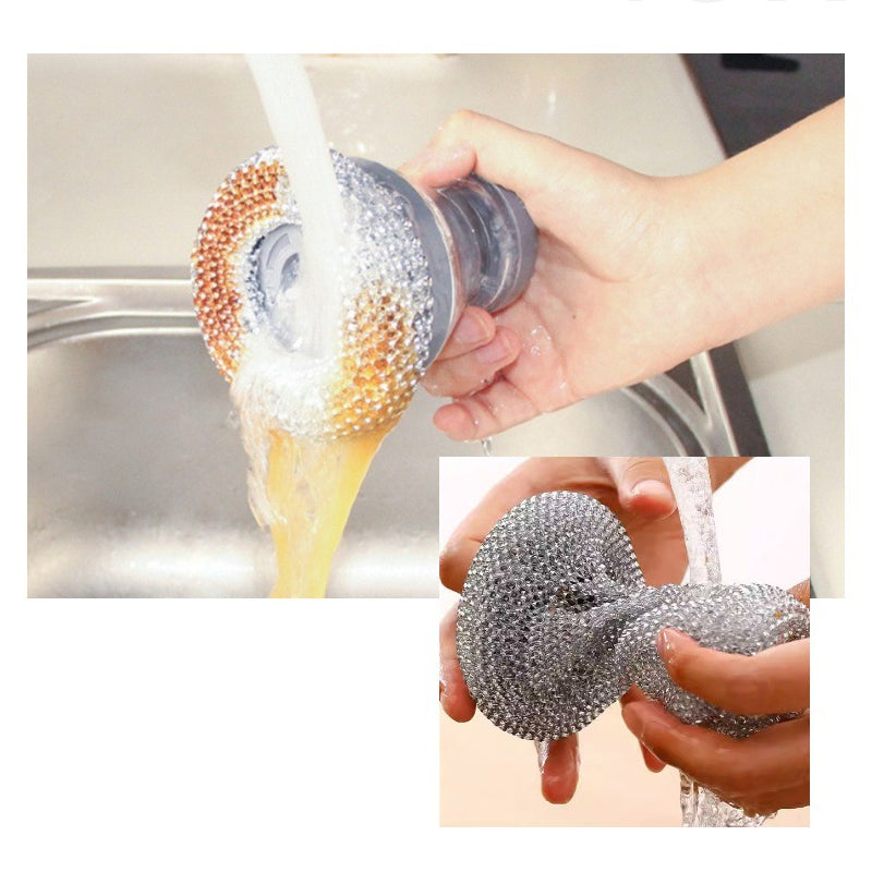 Soap-Dispensing Dish Scrubber – product image