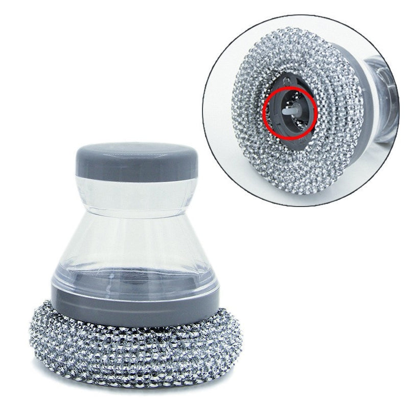 Soap-Dispensing Dish Scrubber – product image