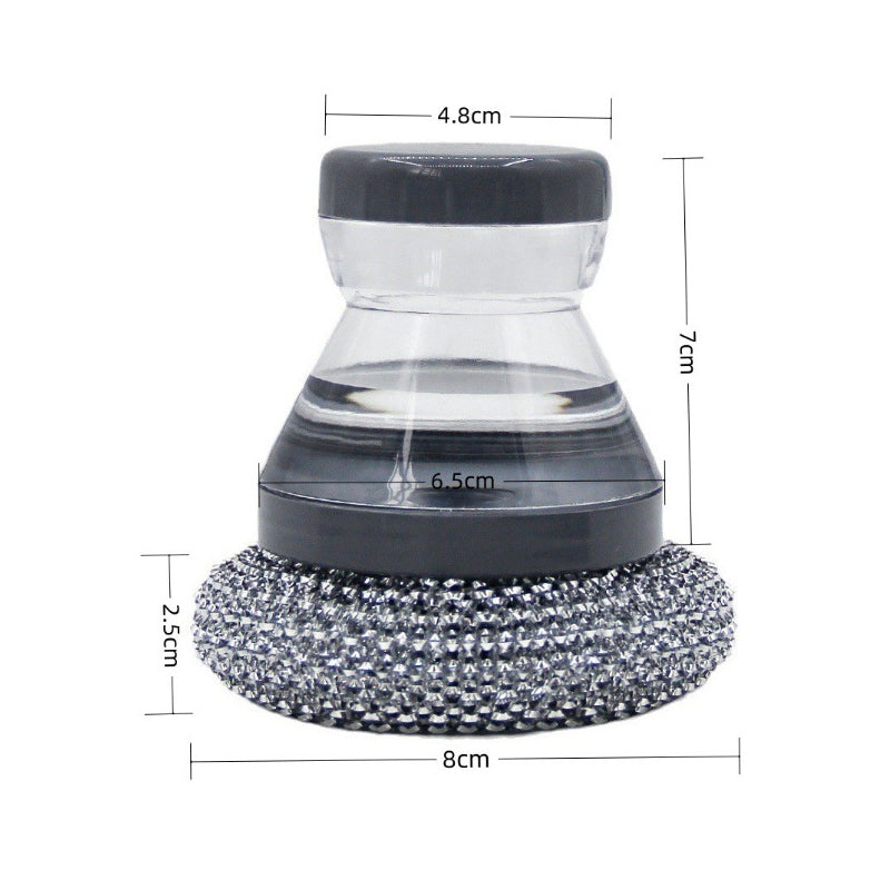Soap-Dispensing Dish Scrubber – product image