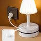 💡 Bedside Lamp with AC Outlets and USB Ports