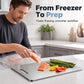🔪 Stainless Steel Double-Sided Cutting Board