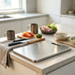 🔪 Stainless Steel Double-Sided Cutting Board