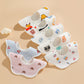 [Best Gift For Baby] Newborn Baby Cotton Drooling Towel Bib