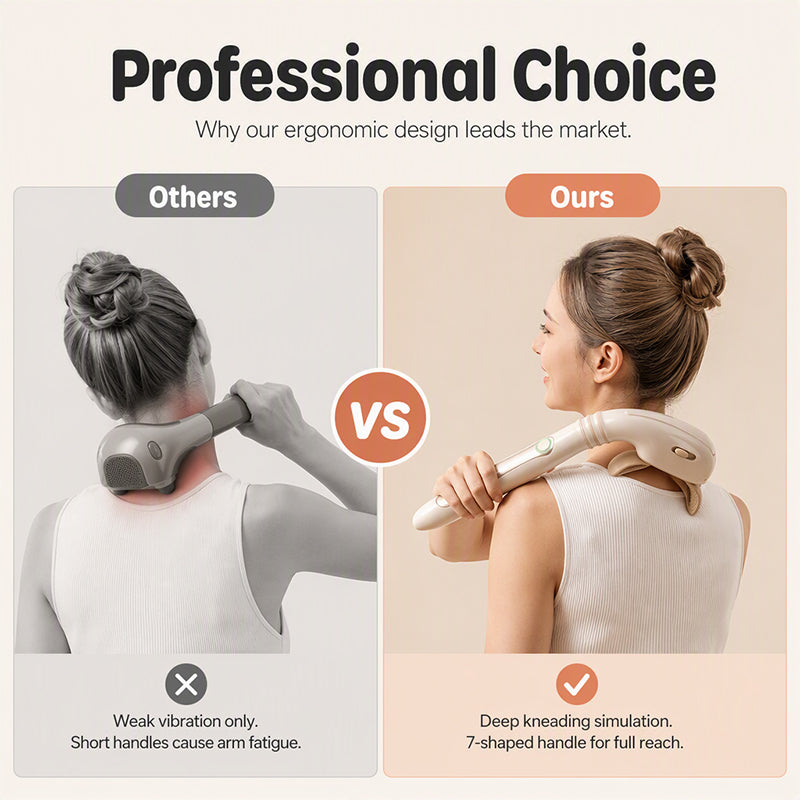 Cordless Long-Handle Massager – product image
