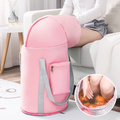 Collapsible deep foot bath basin – product image 1