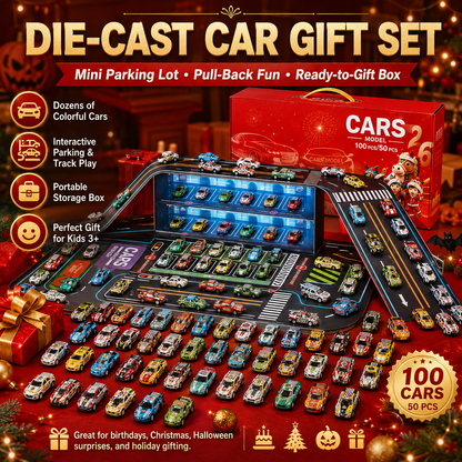 Foldable Toy Car Garage Playset – product image