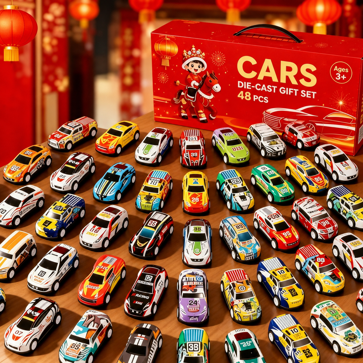 Foldable Toy Car Garage Playset – product image