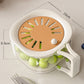 🔥HOT SALE 50%OFF🔥2 in 1 Draining Basket with Lid