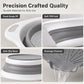 🥗 3-Piece Collapsible Colander Set with Draining Base