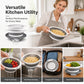 🥗 3-Piece Collapsible Colander Set with Draining Base