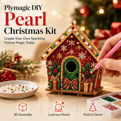 🎄 3D DIY Christmas Pearl Art Kit