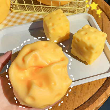 Extra Large Cheese Squishy Stress Toy