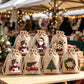 🎉 2026 Sale — Over 23,000 Sold!🎄 Christmas Drawstring Gift Bags‑Santa & Reindeer Polyester Pouches 🎁