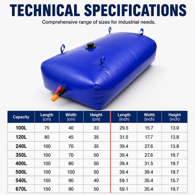 Foldable Water Storage Bladder – product image