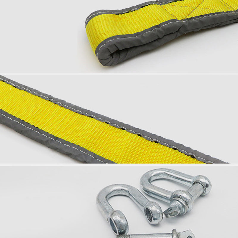 Heavy-Duty Tow Rope with U-Shackle Hooks – product image