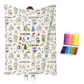 🎨 DIY Coloring Blanket Kit for Creative Days at Home