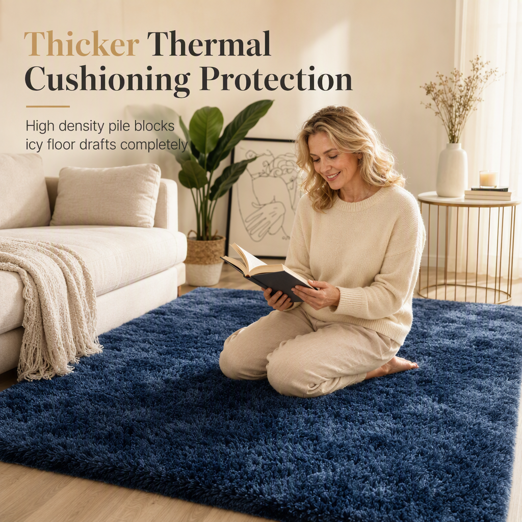 Plush Gradient Area Rug – product image