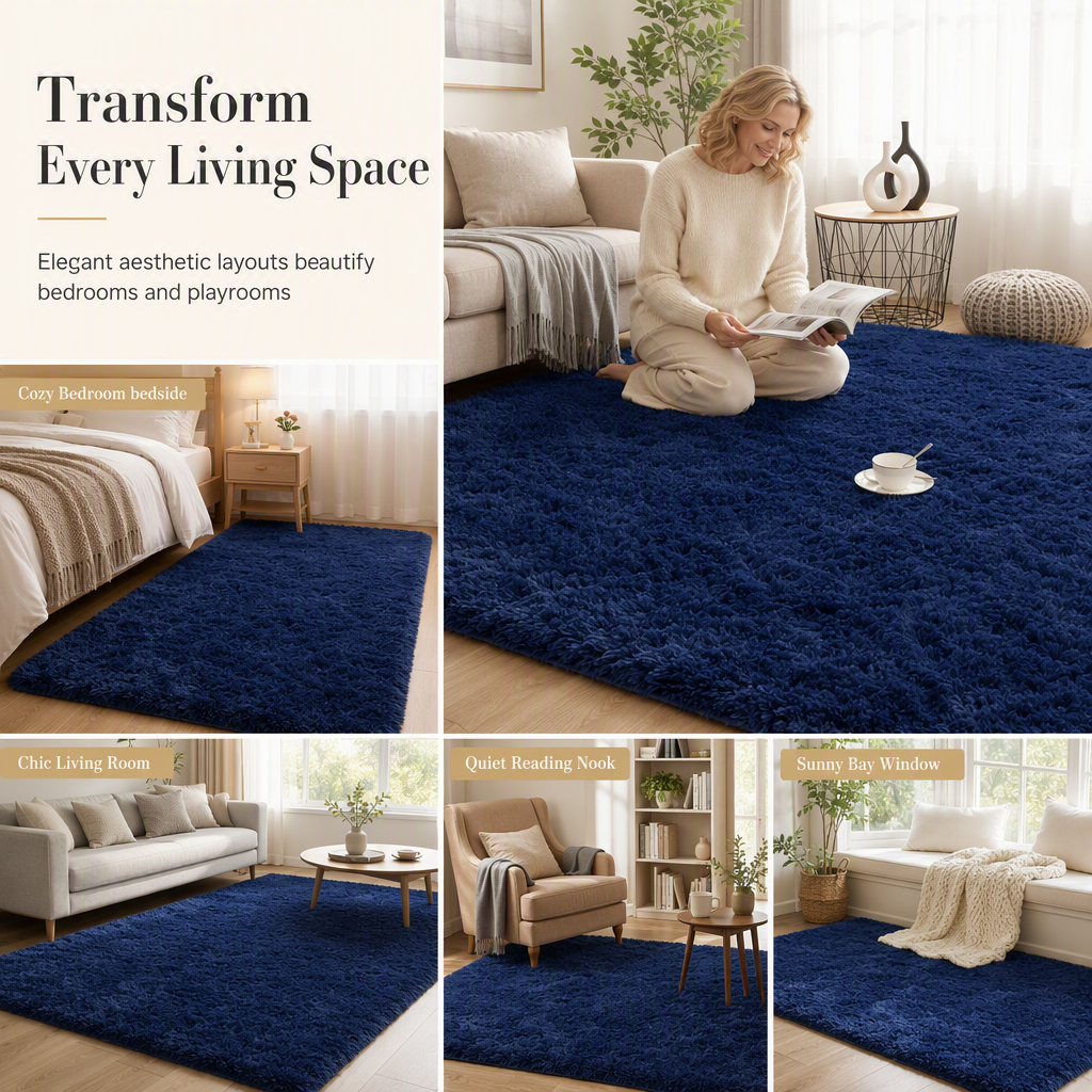 Plush Gradient Area Rug – product image