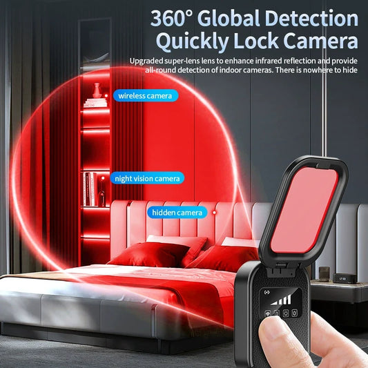Anti-Spy Camera Detector and GPS Locator Scanner