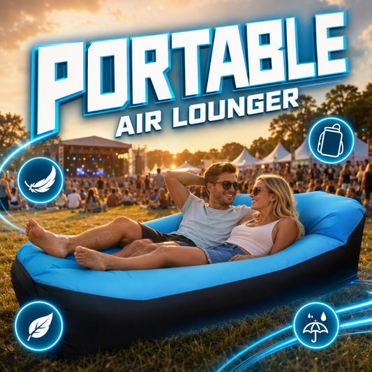 🏕️ Portable Inflatable Outdoor Lounger