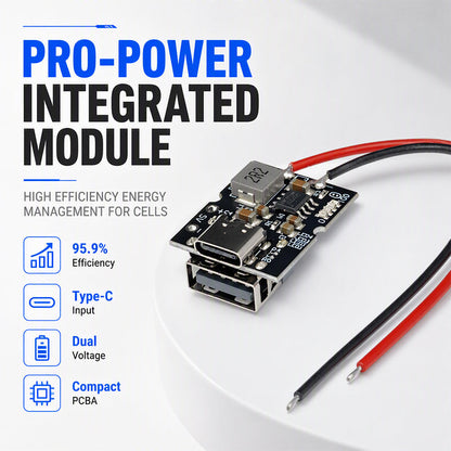 🔌 Type-C Lithium Battery Charger and Boost Module
