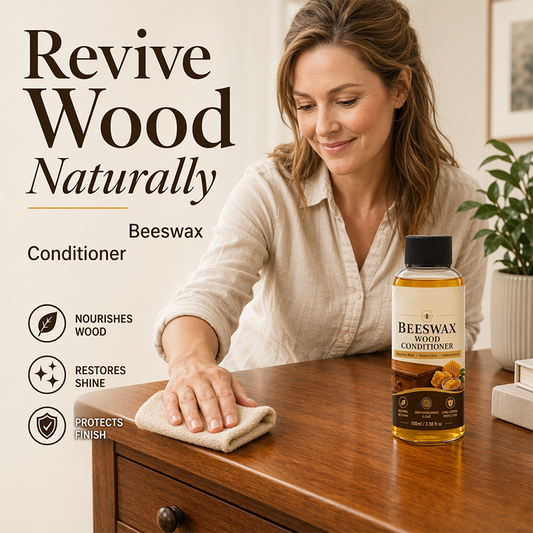 🪵 Natural Beeswax Wood Care Oil